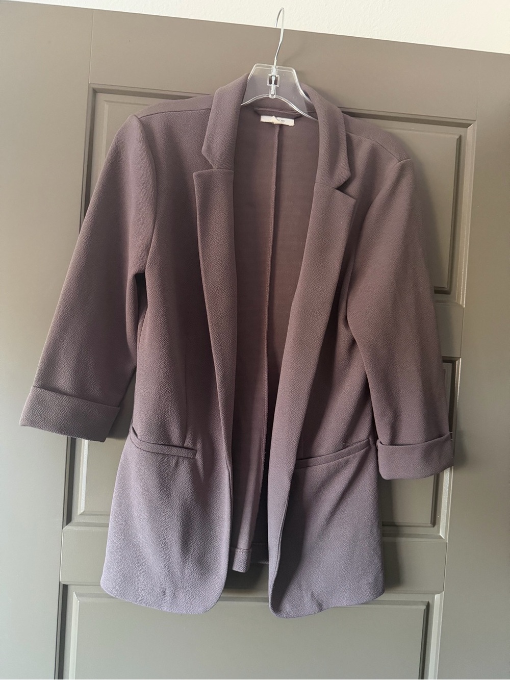 Maurices Open-Front Blazer Jacket - Mauve